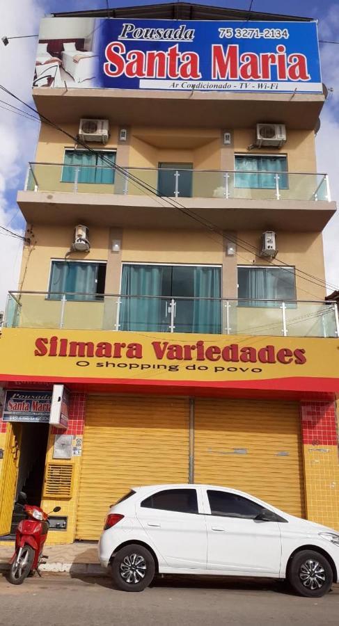Pousada Santa Maria Euclides da Cunha Bagian luar foto